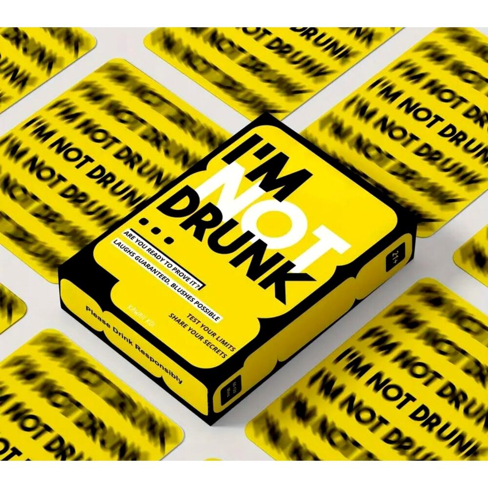I'm Not Drunk Drinking Card Game